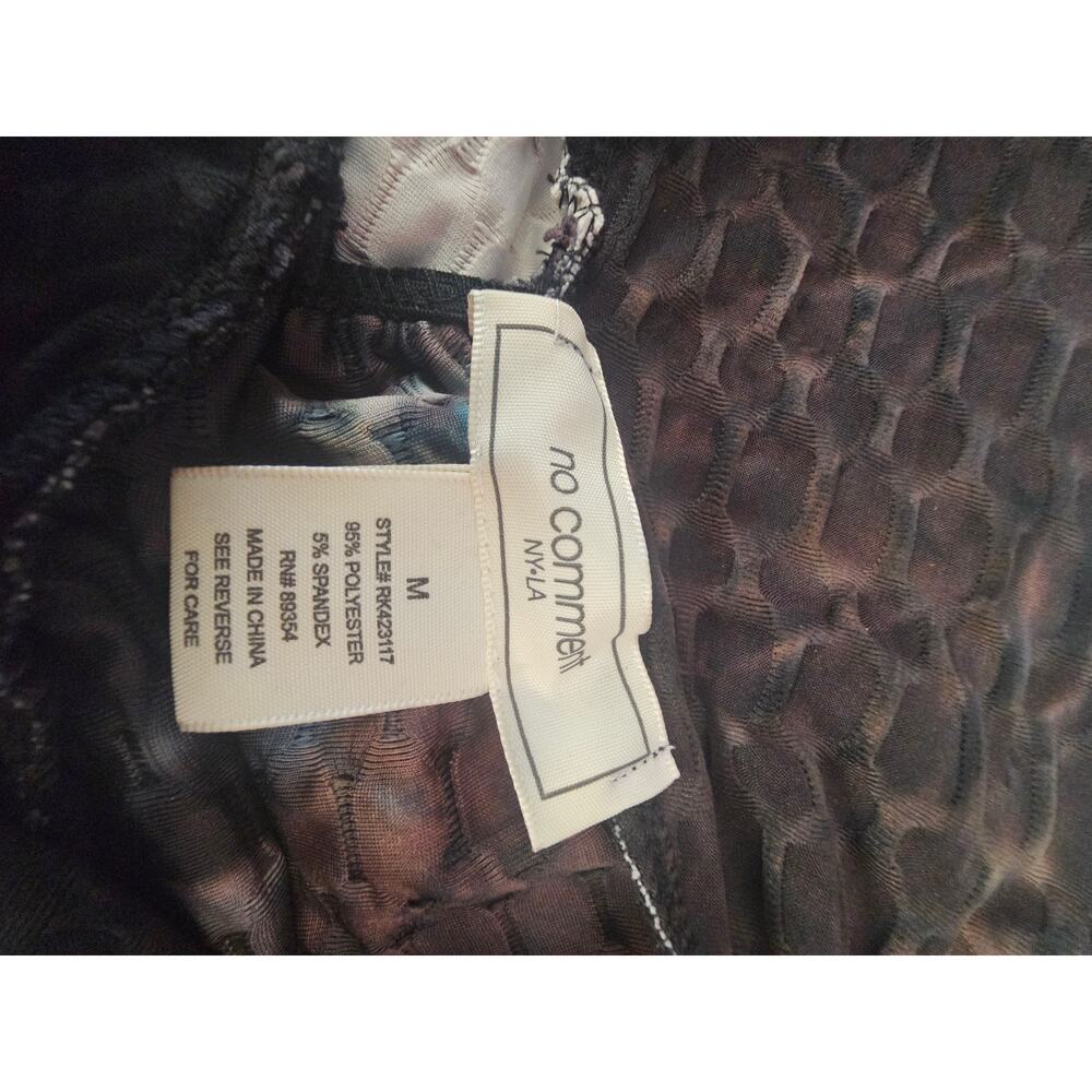 NWT No Comment Crossover V High Waist Honeycomb Scrunch-butt Leggings size M - Picture 5 of 9